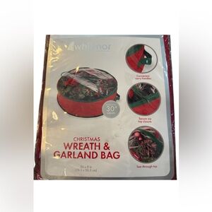 WHITMOR Wreath & Garland Storage Bag NIP